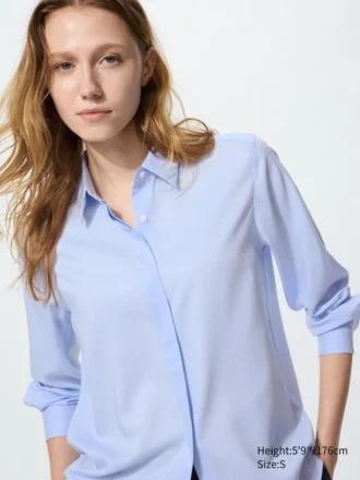 Rayonbluse til kvinder | Stribet