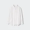 Rayonbluse til kvinder | Stribet
