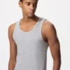 Ribbet tanktop til mænd i Dry Color