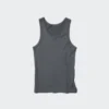 Ribbet tanktop til mænd i Dry Color