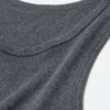 Ribbet tanktop til mænd i Dry Color