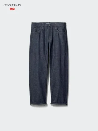 Selvedge-Jeans med lige ben til mænd