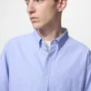 Skjorter i bredvævet stof | Button-down | Hairline-stof