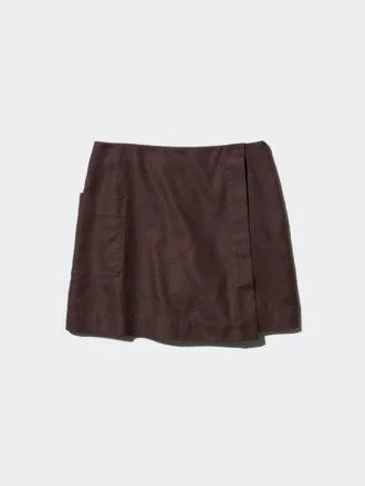 Skorts til kvinder i linneblanding