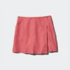 Skorts til kvinder i linneblanding