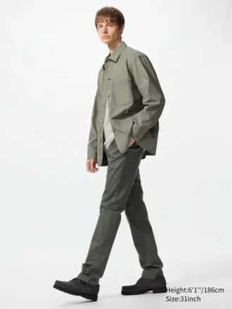Slim fit chino-bukser til mænd