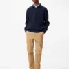Slim fit chino-bukser til mænd