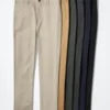 Slim fit chino-bukser til mænd