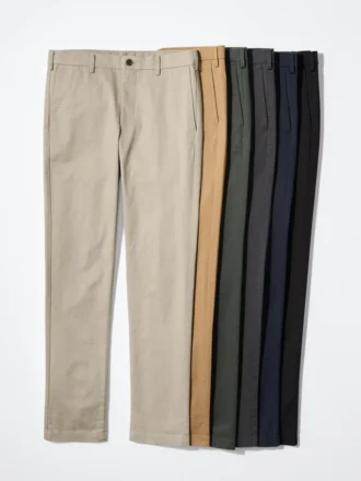 Slim fit chino-bukser til mænd
