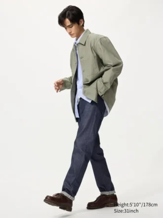 Slim Straight Jeans til mænd | Selvedge