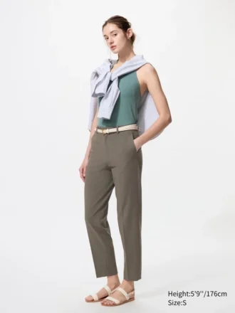 Smart Ankle Pants til kvinder | 2-vejs stretch | Tall
