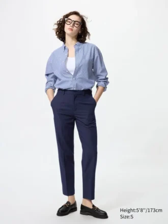 Smart Ankle Pants til kvinder | 2-vejs stretch | Tall