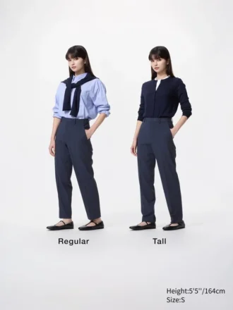 Smart Ankle Pants til kvinder | Nålestribet