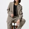 Smart Ankle Pants til kvinder | Ternet