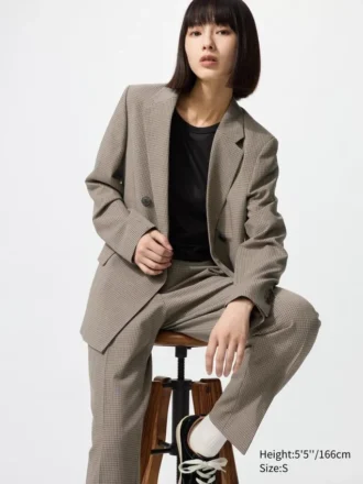 Smart Ankle Pants til kvinder | Ternet