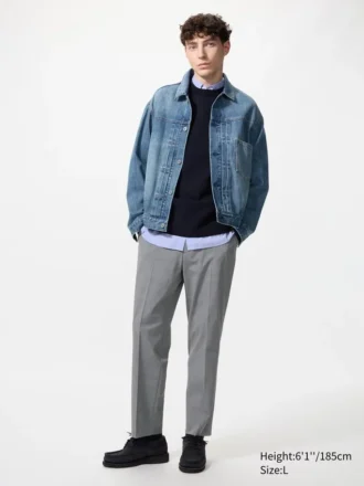 Smart Ankle Pants til mænd | Ternet mønster