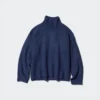 Souffle Yarn-sweater til kvinder | Høj hals