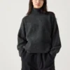 Souffle Yarn-sweater til kvinder | Høj hals