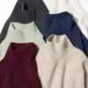 Souffle Yarn-sweater til kvinder | Høj hals