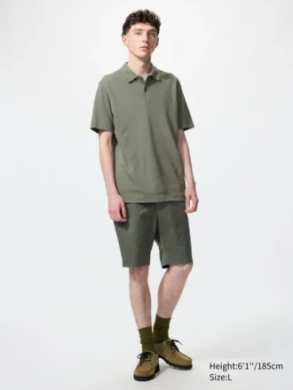 Stretch-slim-shorts til mænd | 9″