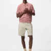 Stretch-slim-shorts til mænd | 9″