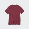 Supima Cotton-bomulds-T-shirt med V-hals til mænd