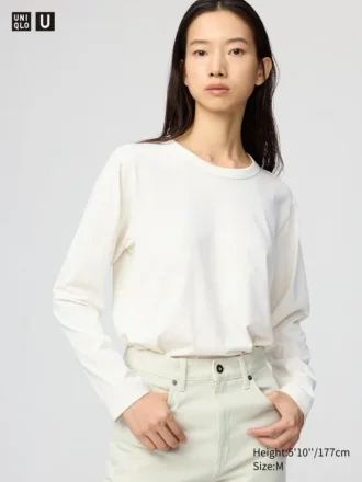 Supima Cotton-T-shirt til kvinder | Langærmede T-shirts