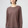 Supima Cotton-T-shirt til kvinder | Langærmede T-shirts