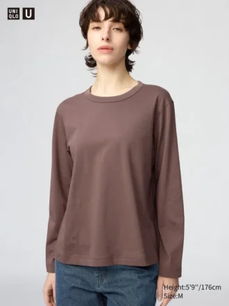 Supima Cotton-T-shirt til kvinder | Langærmede T-shirts
