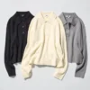 Sweater i glat bomuld til kvinder