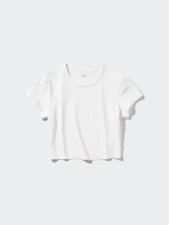Ultra Stretch AIRism Cropped T-shirt til kvinder