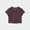 Ultra Stretch AIRism Cropped T-shirt til kvinder