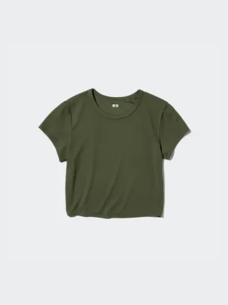 Ultra Stretch AIRism Cropped T-shirt til kvinder