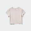 Ultra Stretch AIRism Cropped T-shirt til kvinder