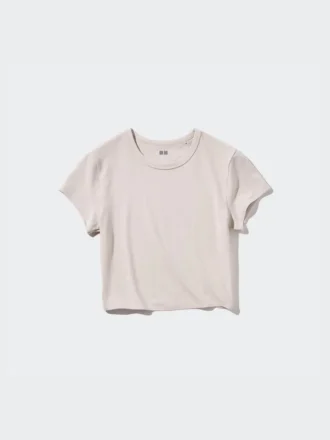 Ultra Stretch AIRism Cropped T-shirt til kvinder