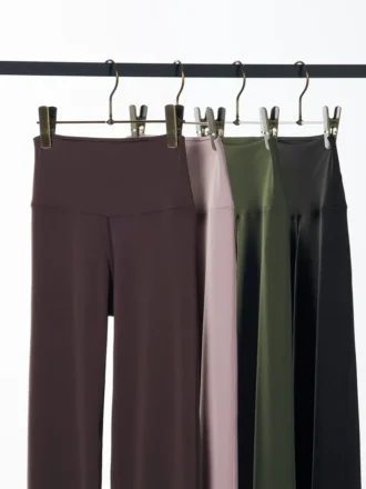 Ultra Stretch AIRism UV-beskyttende flare-leggings til kvinder