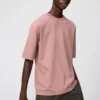 Unisex AIRism bomulds-oversized T-shirt | Halvlange ærmer