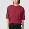 Unisex AIRism bomulds-oversized T-shirt | Halvlange ærmer
