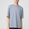 Unisex AIRism bomulds-oversized T-shirt | Halvlange ærmer