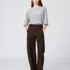 Unisex AIRism bomulds-oversized T-shirt | Halvlange ærmer