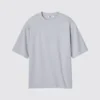 Unisex AIRism bomulds-oversized T-shirt | Halvlange ærmer