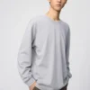 Unisex AIRism bomulds-T-shirt | Langærmede T-shirts