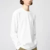 Unisex AIRism bomulds-T-shirt | Langærmede T-shirts
