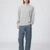 Unisex AIRism bomulds-T-shirt med striber