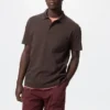 Unisex AIRism bomuldspiqué-poloskjorte