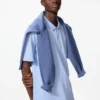 Unisex AIRism bomuldspiqué-poloskjorte