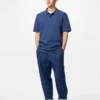 Unisex AIRism bomuldspiqué-poloskjorte
