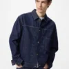 Unisex denim-truckerjakke