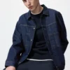 Unisex denim-truckerjakke