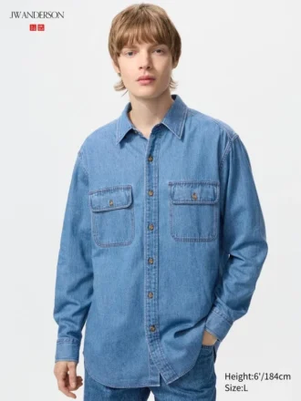 Unisex denimskjorter